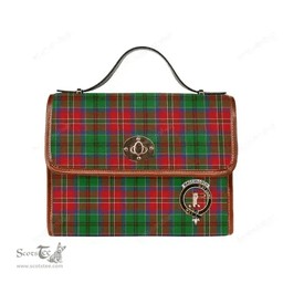 Scottish Canvas Bag MacCulloch (McCulloch) Clan Clan Tartan Waterproof Canvas Bag - Crest Classic Scottish Plaid Tartan Plaid