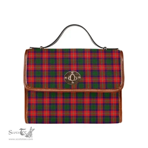 Scottish Canvas Bag Roxburgh District Clan Tartan Waterproof Canvas Bag - Classic Scottish Plaid Tartan Plaid