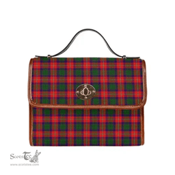 Scottish Canvas Bag Roxburgh District Clan Tartan Waterproof Canvas Bag - Classic Scottish Plaid Tartan Plaid