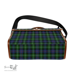 Scottish Canvas Bag MacKenzie Modern Clan Tartan Waterproof Canvas Bag - Classic Scottish Plaid Tartan Plaid