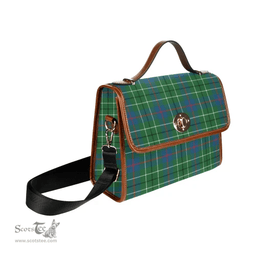 Scottish Canvas Bag Duncan Ancient Clan Tartan Waterproof Canvas Bag - Classic Scottish Plaid Tartan Plaid
