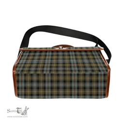 Scottish Canvas Bag Farquharson Weathered Clan Tartan Waterproof Canvas Bag - Classic Scottish Plaid Tartan Plaid