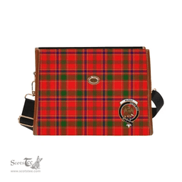 Scottish Canvas Bag Munro Clan Clan Tartan Waterproof Canvas Bag - Crest Classic Scottish Plaid Tartan Plaid
