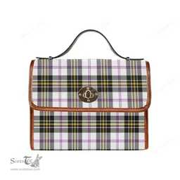 Scottish Canvas Bag MacPherson Dress Modern Clan Tartan Waterproof Canvas Bag - Classic Scottish Plaid Tartan Plaid