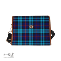 Scottish Canvas Bag McCorquodale Clan Tartan Waterproof Canvas Bag - Classic Scottish Plaid Tartan Plaid