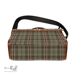 Scottish Canvas Bag Scott Green Weathered Clan Tartan Waterproof Canvas Bag - Classic Scottish Plaid Tartan Plaid