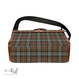 Scottish Canvas Bag Fergusson Weathered Clan Tartan Waterproof Canvas Bag - Classic Scottish Plaid Tartan Plaid