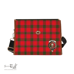 Scottish Canvas Bag MacNab Clan Clan Tartan Waterproof Canvas Bag - Crest Classic Scottish Plaid Tartan Plaid