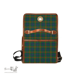 Scottish Canvas Bag Aiton Clan Tartan Waterproof Canvas Bag - Classic Scottish Plaid Tartan Plaid