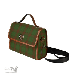 Scottish Canvas Bag Maxwell Hunting Clan Tartan Waterproof Canvas Bag - Classic Scottish Plaid Tartan Plaid