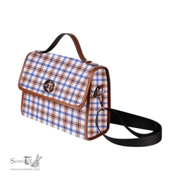 Scottish Canvas Bag Boswell Modern Clan Tartan Waterproof Canvas Bag - Classic Scottish Plaid Tartan Plaid