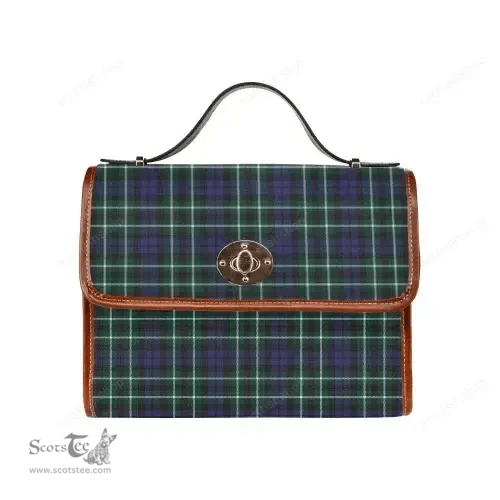 Scottish Canvas Bag Graham of Montrose Modern Clan Tartan Waterproof Canvas Bag - Classic Scottish Plaid Tartan Plaid