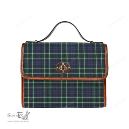 Scottish Canvas Bag Graham of Montrose Modern Clan Tartan Waterproof Canvas Bag - Classic Scottish Plaid Tartan Plaid