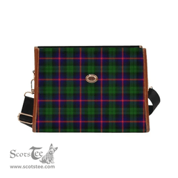 Scottish Canvas Bag Urquhart Modern Clan Tartan Waterproof Canvas Bag - Classic Scottish Plaid Tartan Plaid