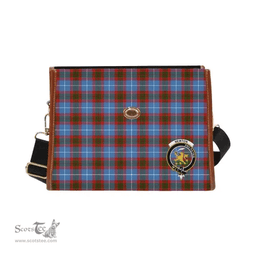 Scottish Canvas Bag Newton Clan Clan Tartan Waterproof Canvas Bag - Crest Classic Scottish Plaid Tartan Plaid