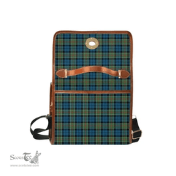 Scottish Canvas Bag Colquhoun Ancient Clan Tartan Waterproof Canvas Bag - Classic Scottish Plaid Tartan Plaid