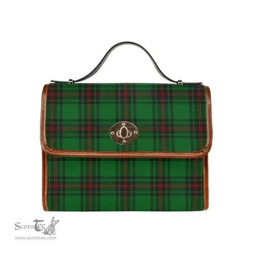 Scottish Canvas Bag Fife District Clan Tartan Waterproof Canvas Bag - Classic Scottish Plaid Tartan Plaid