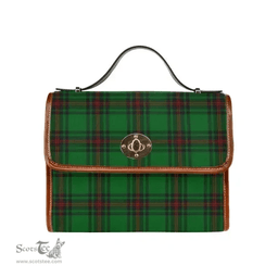 Scottish Canvas Bag Fife District Clan Tartan Waterproof Canvas Bag - Classic Scottish Plaid Tartan Plaid