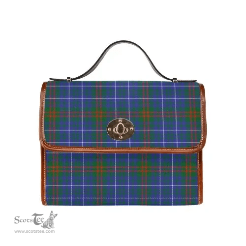Scottish Canvas Bag Edmonstone Clan Tartan Waterproof Canvas Bag - Classic Scottish Plaid Tartan Plaid