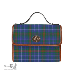 Scottish Canvas Bag Edmonstone Clan Tartan Waterproof Canvas Bag - Classic Scottish Plaid Tartan Plaid