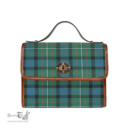 Scottish Canvas Bag FERGUSON ANCIENT Clan Tartan Waterproof Canvas Bag - Classic Scottish Plaid Tartan Plaid