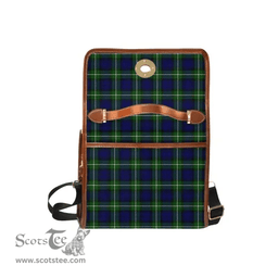 Scottish Canvas Bag Forbes Clan Clan Tartan Waterproof Canvas Bag - Crest Classic Scottish Plaid Tartan Plaid