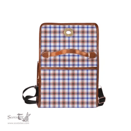 Scottish Canvas Bag Boswell Modern Clan Tartan Waterproof Canvas Bag - Classic Scottish Plaid Tartan Plaid