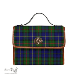 Scottish Canvas Bag MacLeod of Harris Modern Clan Tartan Waterproof Canvas Bag - Classic Scottish Plaid Tartan Plaid