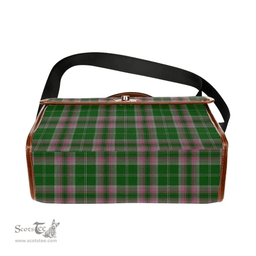 Scottish Canvas Bag Gray Hunting Clan Tartan Waterproof Canvas Bag - Classic Scottish Plaid Tartan Plaid