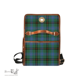 Scottish Canvas Bag Davidson Ancient Clan Tartan Waterproof Canvas Bag - Classic Scottish Plaid Tartan Plaid