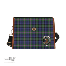 Scottish Canvas Bag Baird Clan Clan Tartan Waterproof Canvas Bag - Crest Classic Scottish Plaid Tartan Plaid