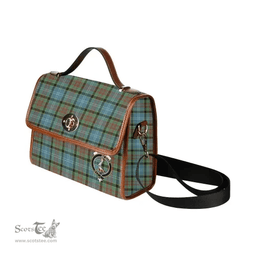 Scottish Canvas Bag Paisley Clan Clan Tartan Waterproof Canvas Bag - Crest Classic Scottish Plaid Tartan Plaid
