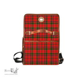 Scottish Canvas Bag Munro Clan Clan Tartan Waterproof Canvas Bag - Crest Classic Scottish Plaid Tartan Plaid