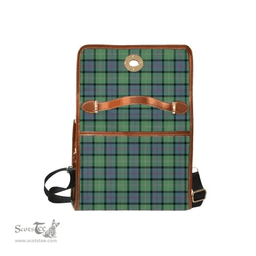 Scottish Canvas Bag MacThomas Ancient Clan Tartan Waterproof Canvas Bag - Classic Scottish Plaid Tartan Plaid