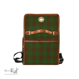 Scottish Canvas Bag Maxwell Hunting Clan Tartan Waterproof Canvas Bag - Classic Scottish Plaid Tartan Plaid