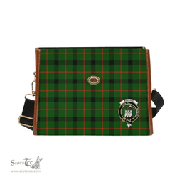 Scottish Canvas Bag Kincaid Clan Clan Tartan Waterproof Canvas Bag - Crest Classic Scottish Plaid Tartan Plaid