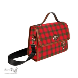 Scottish Canvas Bag MacNab Clan Clan Tartan Waterproof Canvas Bag - Crest Classic Scottish Plaid Tartan Plaid