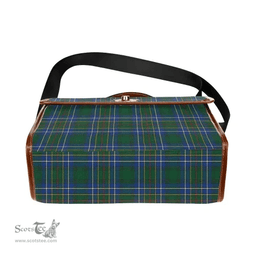 Scottish Canvas Bag Cockburn Ancient Clan Tartan Waterproof Canvas Bag - Classic Scottish Plaid Tartan Plaid