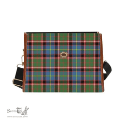 Scottish Canvas Bag Stirling & Bannockburn District Clan Tartan Waterproof Canvas Bag - Classic Scottish Plaid Tartan Plaid