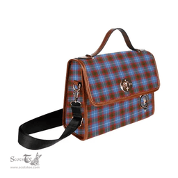 Scottish Canvas Bag Pennycook Clan Clan Tartan Waterproof Canvas Bag - Crest Classic Scottish Plaid Tartan Plaid