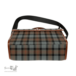 Scottish Canvas Bag Gunn Weathered Clan Tartan Waterproof Canvas Bag - Classic Scottish Plaid Tartan Plaid