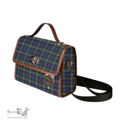Scottish Canvas Bag Baird Clan Clan Tartan Waterproof Canvas Bag - Crest Classic Scottish Plaid Tartan Plaid