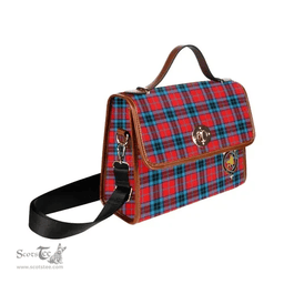 Scottish Canvas Bag MacTavish Clan Clan Tartan Waterproof Canvas Bag - Crest Classic Scottish Plaid Tartan Plaid