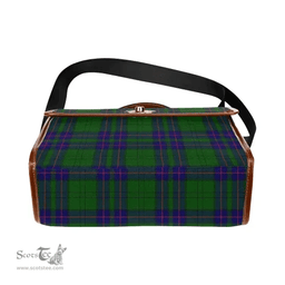 Scottish Canvas Bag Lockhart Modern Clan Tartan Waterproof Canvas Bag - Classic Scottish Plaid Tartan Plaid
