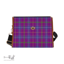 Scottish Canvas Bag Jackson Clan Tartan Waterproof Canvas Bag - Classic Scottish Plaid Tartan Plaid