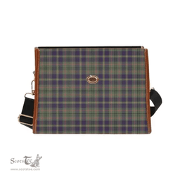 Scottish Canvas Bag Taylor Weathered Clan Tartan Waterproof Canvas Bag - Classic Scottish Plaid Tartan Plaid