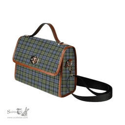 Scottish Canvas Bag Campbell Faded Clan Tartan Waterproof Canvas Bag - Classic Scottish Plaid Tartan Plaid