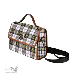 Scottish Canvas Bag MacPherson Dress Modern Clan Tartan Waterproof Canvas Bag - Classic Scottish Plaid Tartan Plaid