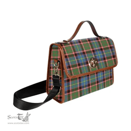 Scottish Canvas Bag Stirling & Bannockburn District Clan Tartan Waterproof Canvas Bag - Classic Scottish Plaid Tartan Plaid