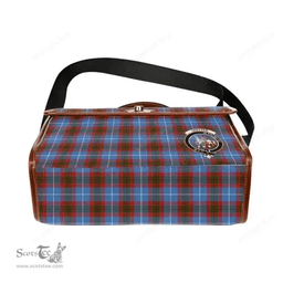 Scottish Canvas Bag Trotter Clan Clan Tartan Waterproof Canvas Bag - Crest Classic Scottish Plaid Tartan Plaid